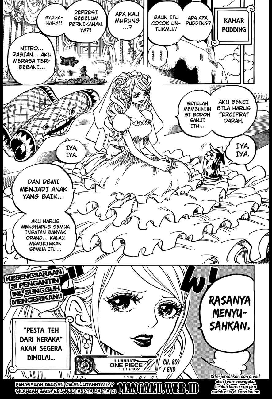 One Piece Chapter 859 - halaman 17