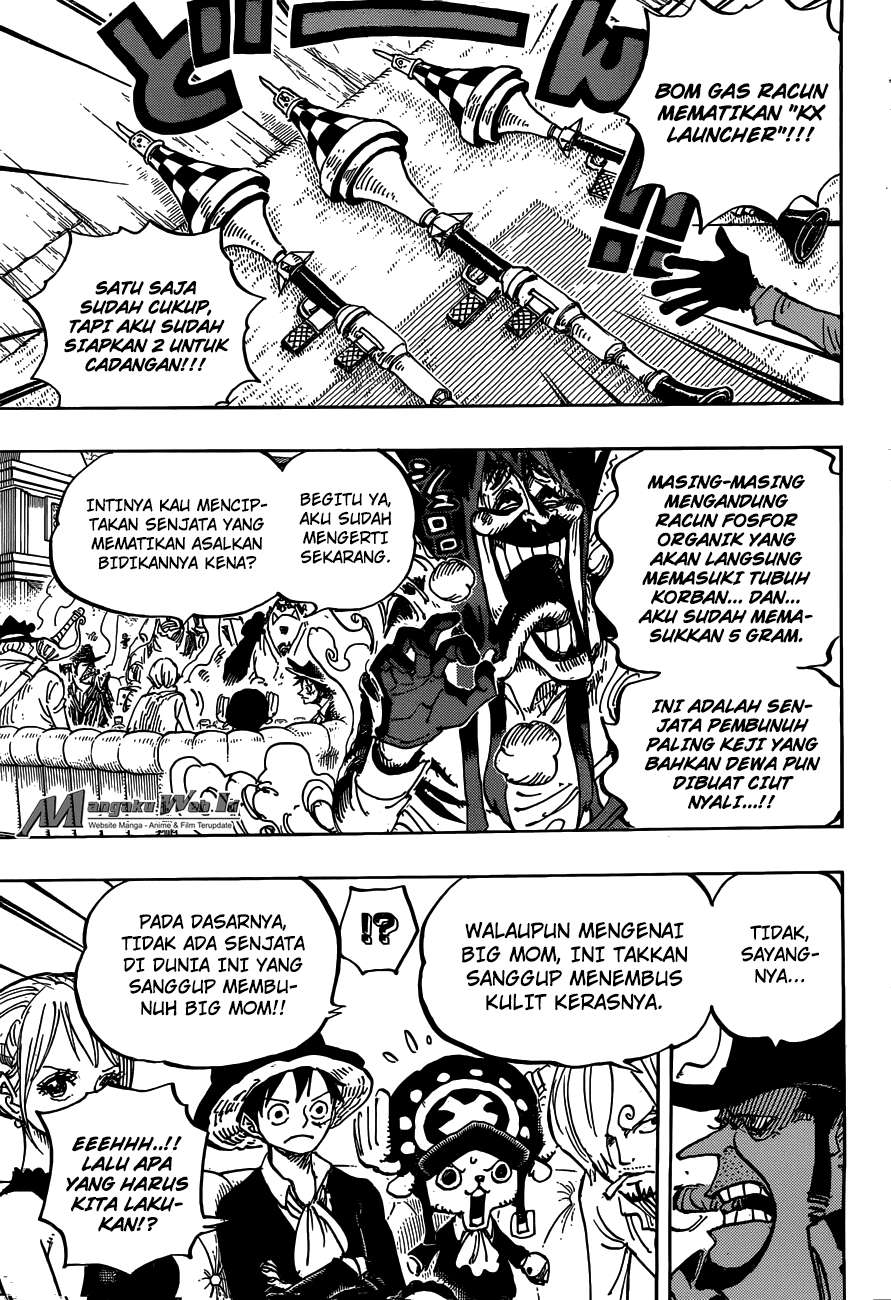 One Piece Chapter 859 - halaman 5