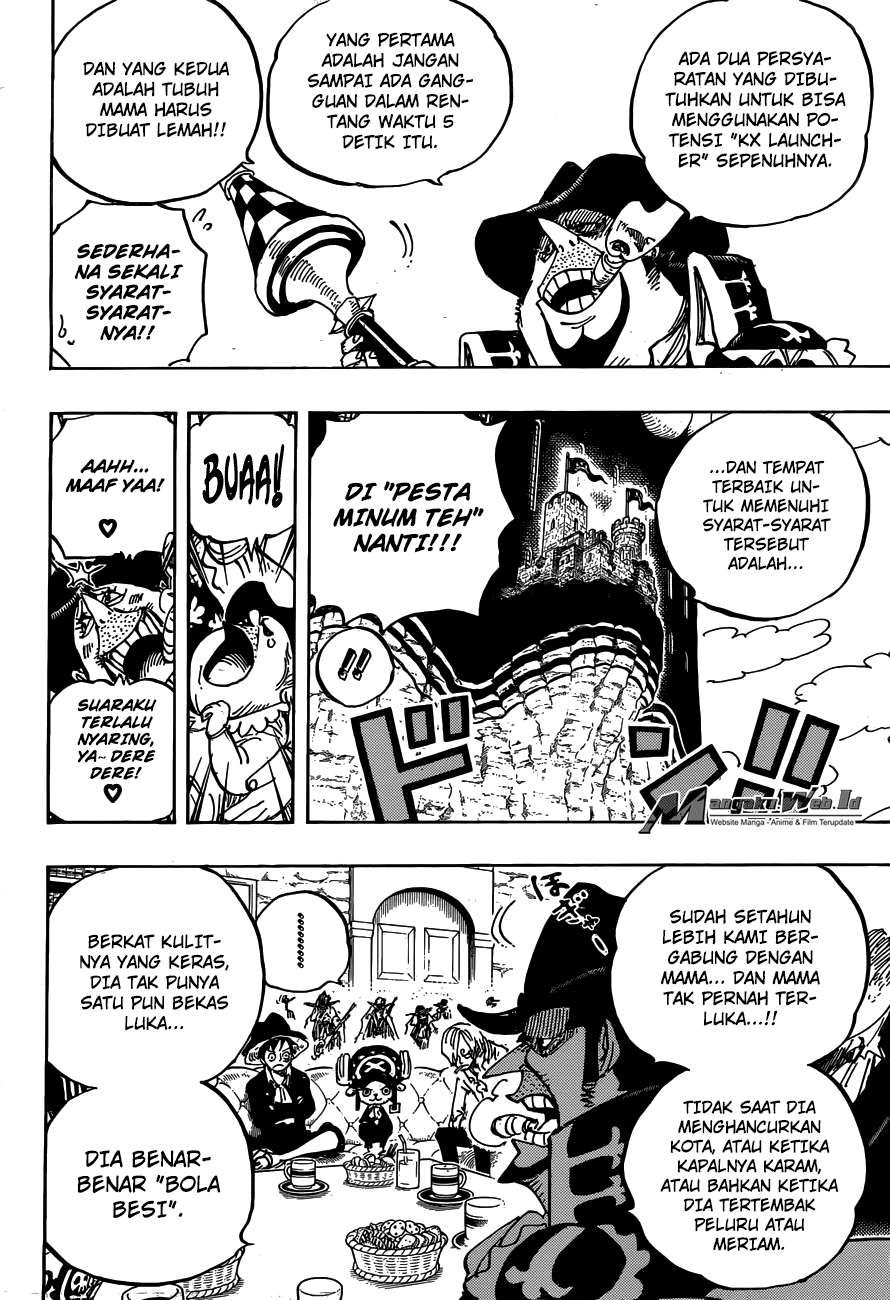 One Piece Chapter 859 - halaman 6