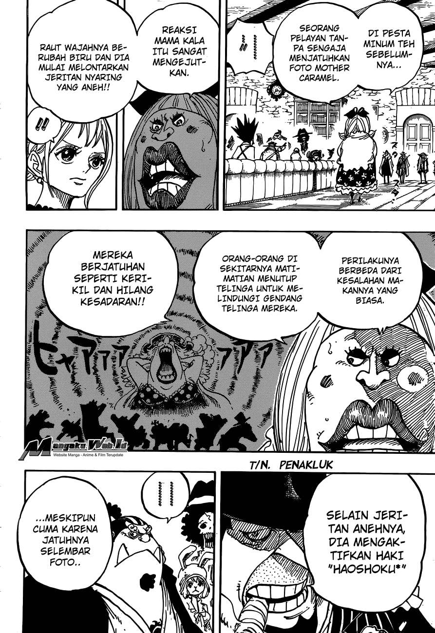 One Piece Chapter 859 - halaman 8