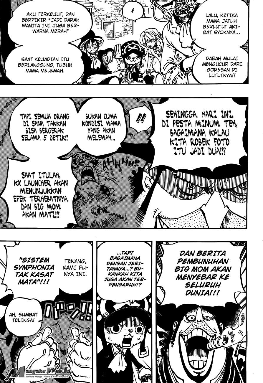 One Piece Chapter 859 - halaman 9