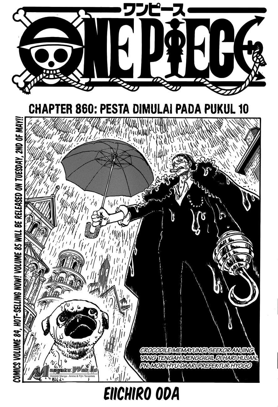 One Piece Chapter 860 - halaman 2