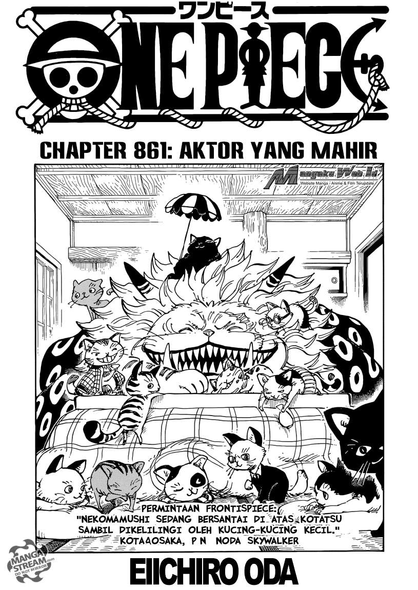 One Piece Chapter 861 - halaman 2