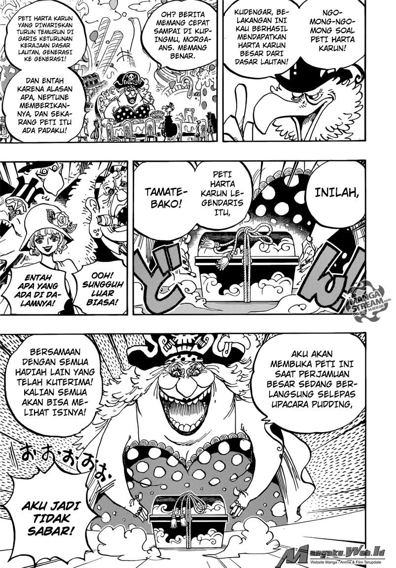 One Piece Chapter 861 - halaman 8