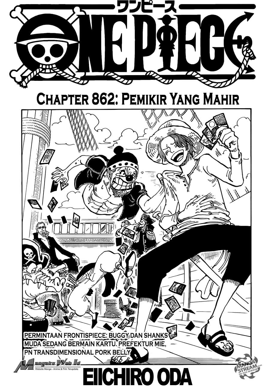 One Piece Chapter 862 - halaman 2