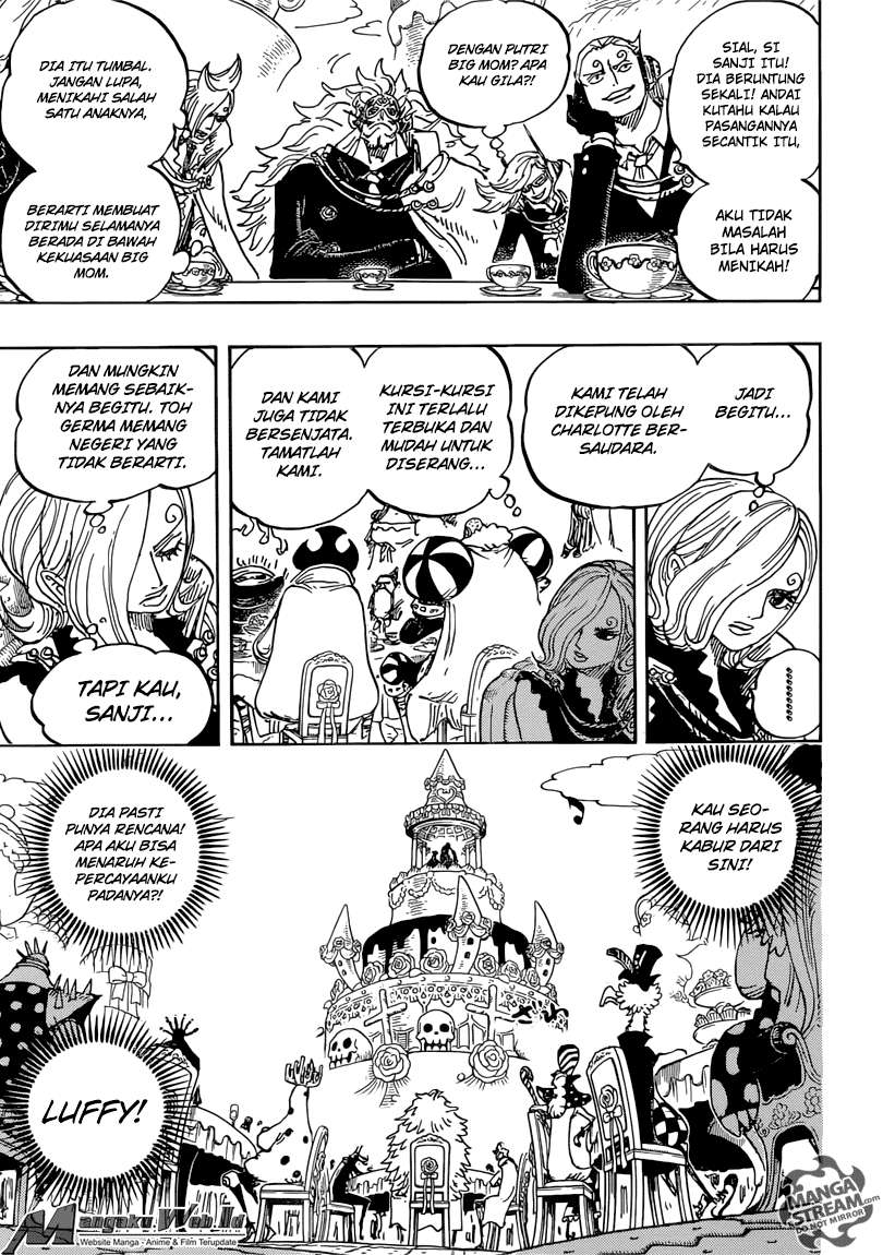 One Piece Chapter 862 - halaman 8