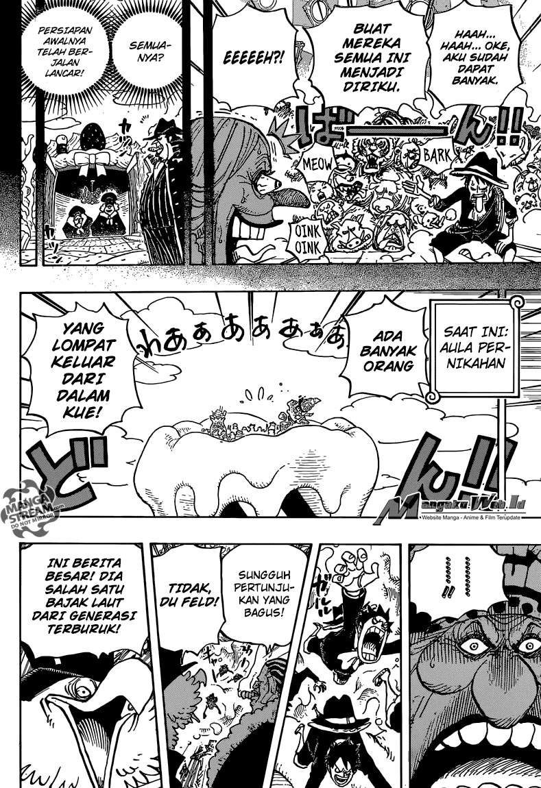 One Piece Chapter 863 - halaman 4