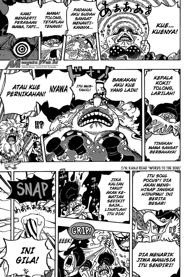 One Piece Chapter 863 - halaman 7