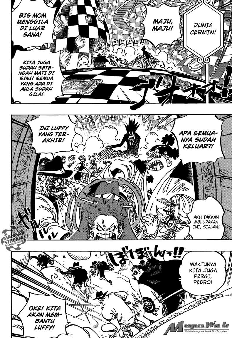 One Piece Chapter 863 - halaman 8