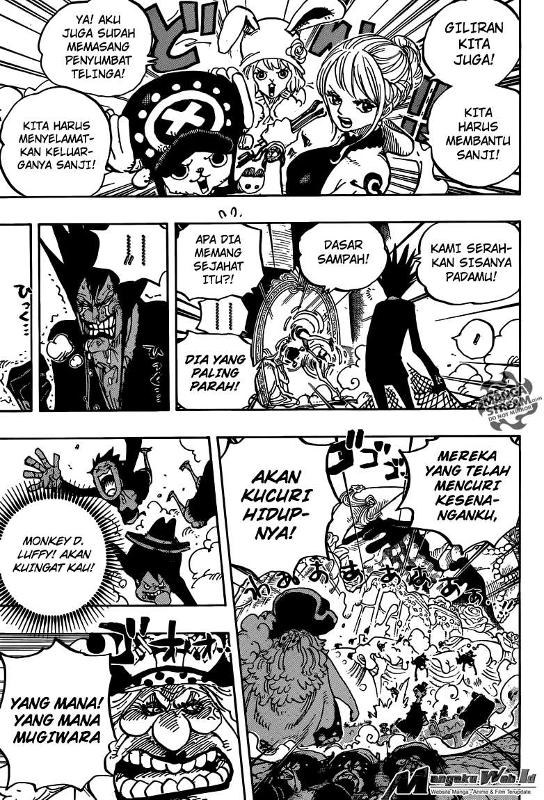One Piece Chapter 863 - halaman 9