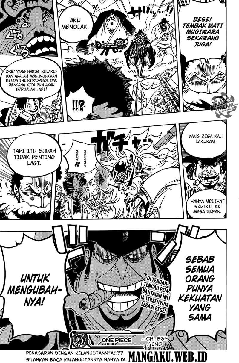 One Piece Chapter 864 - halaman 17