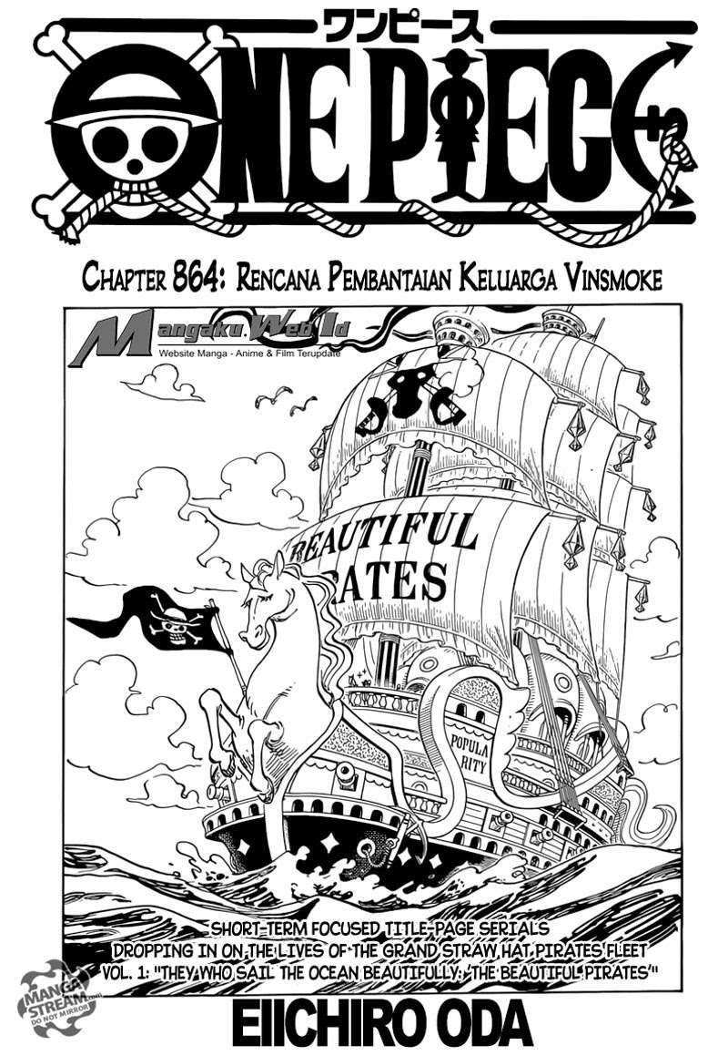 One Piece Chapter 864 - halaman 2