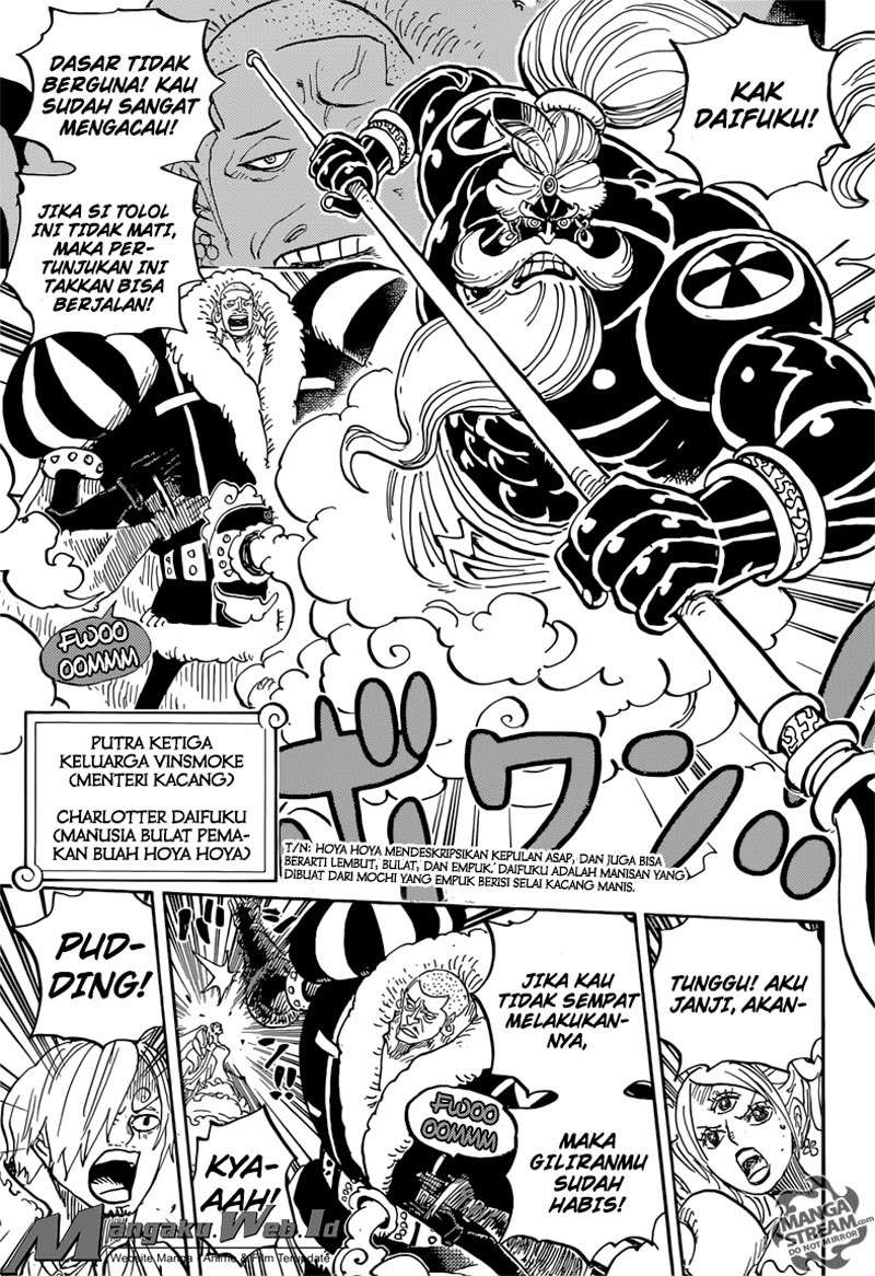 One Piece Chapter 864 - halaman 8