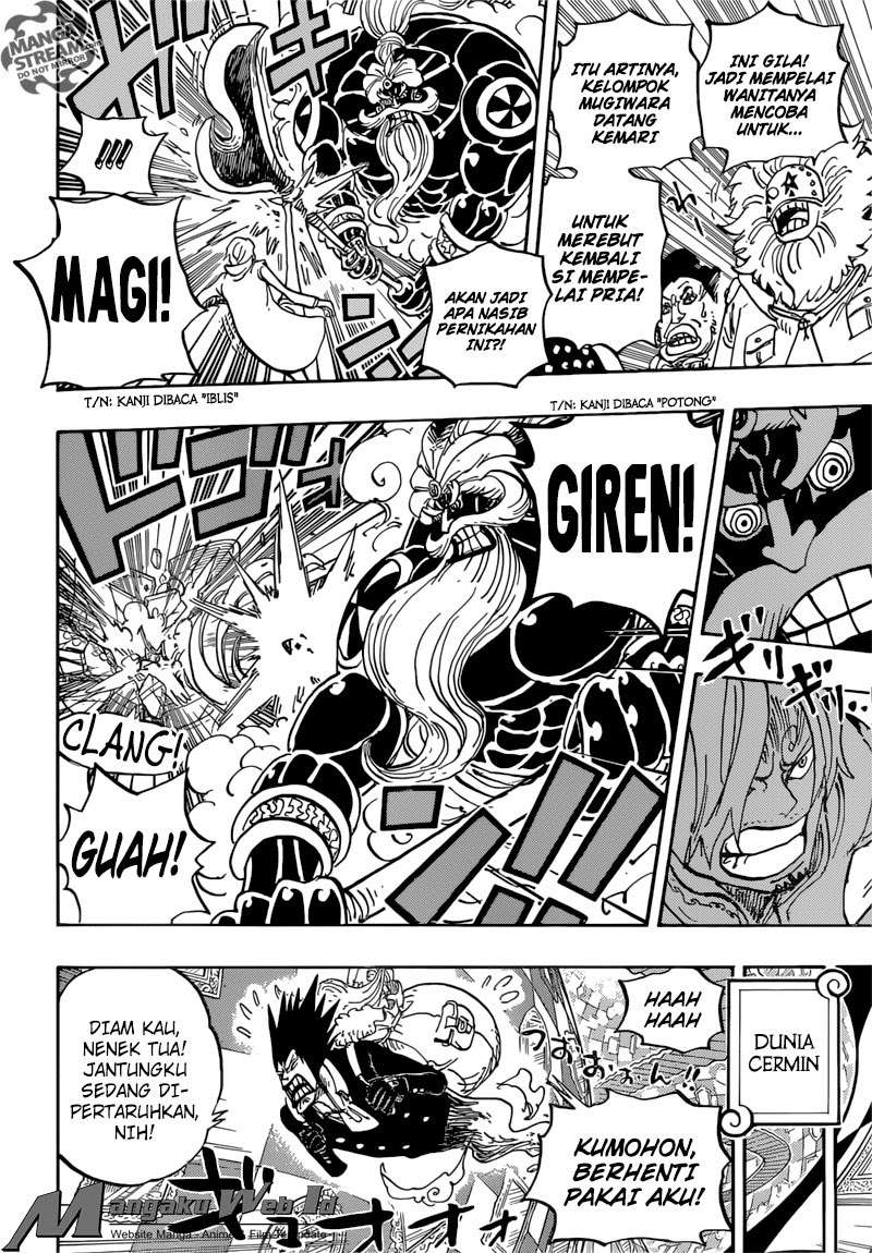 One Piece Chapter 864 - halaman 9