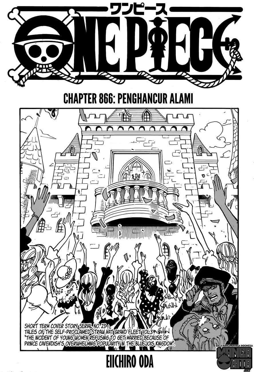 One Piece Chapter 866 - halaman 2