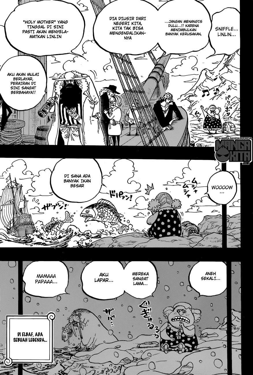 One Piece Chapter 866 - halaman 4