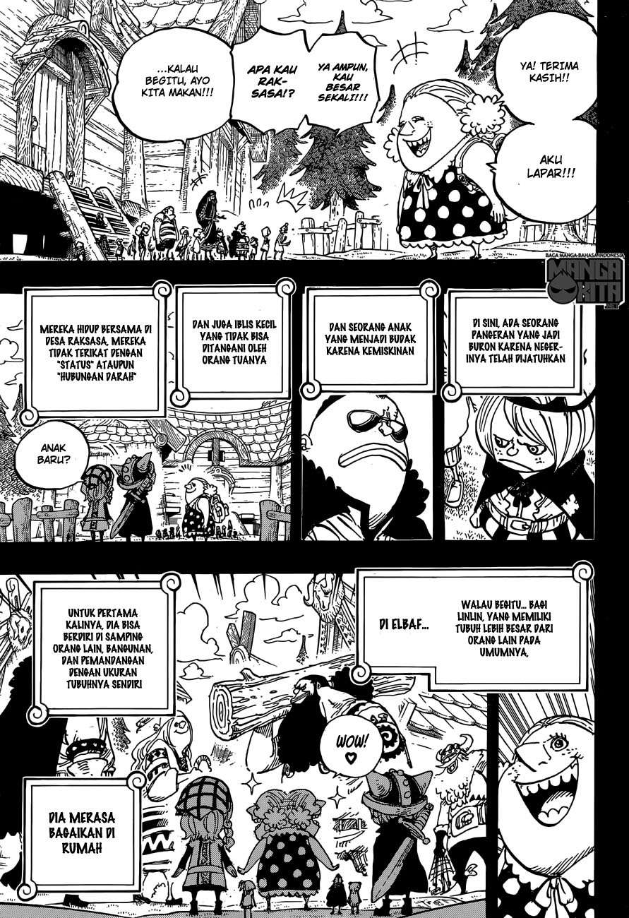 One Piece Chapter 866 - halaman 8