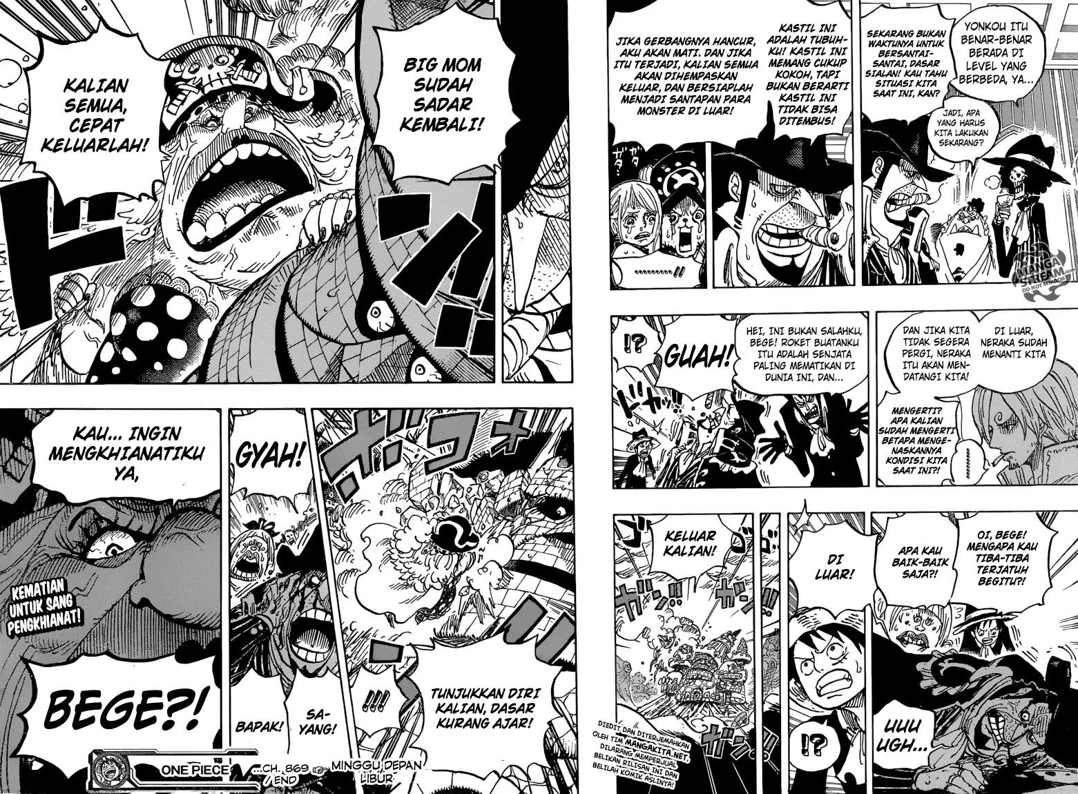 One Piece Chapter 869 - halaman 21