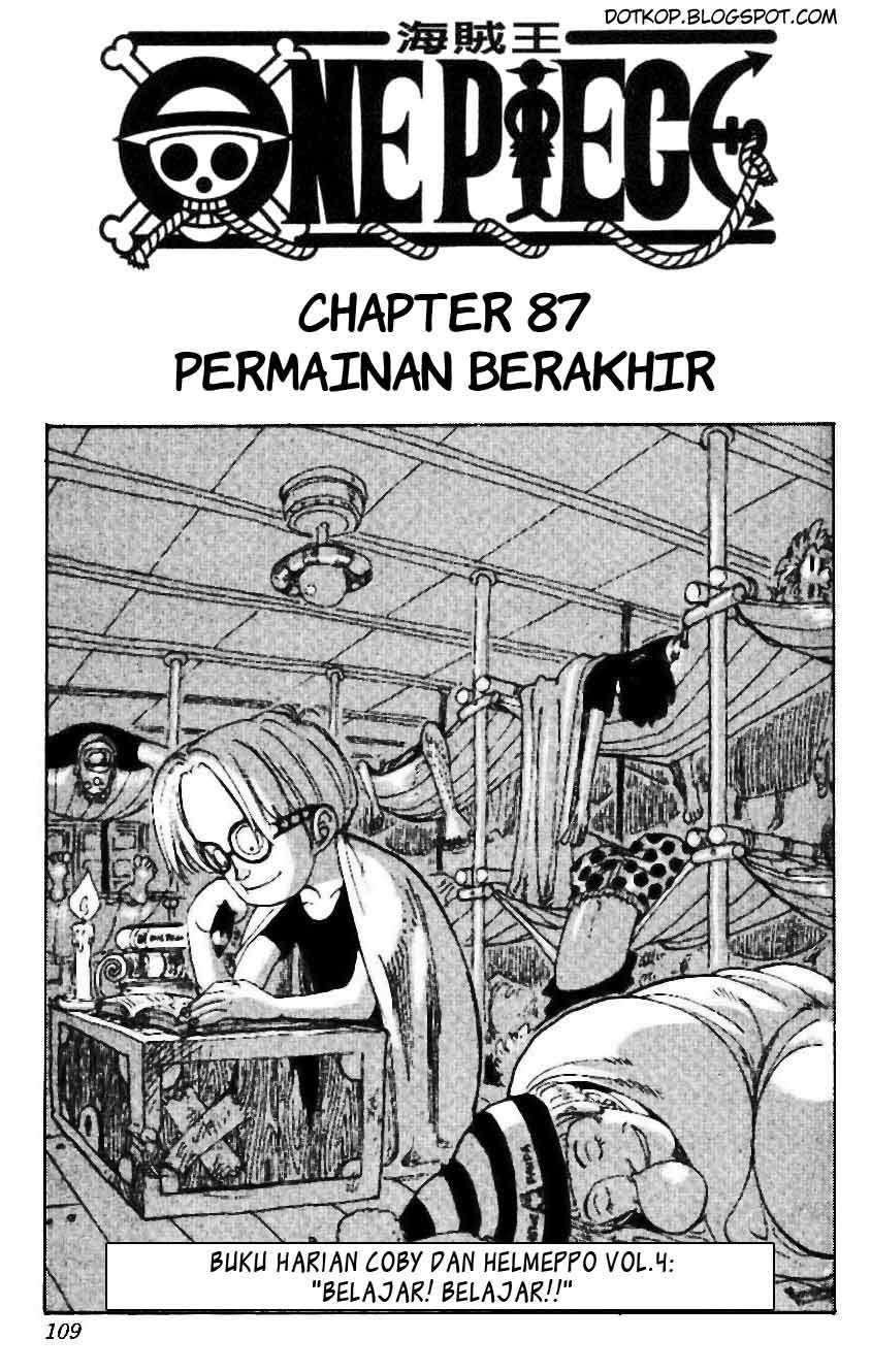 One Piece Chapter 87 - halaman 1