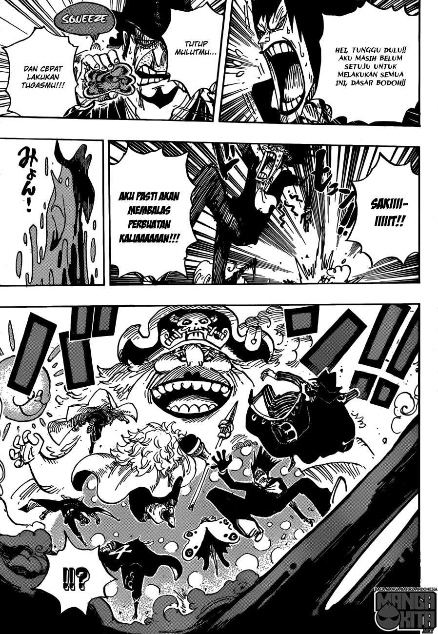 One Piece Chapter 870 - halaman 14