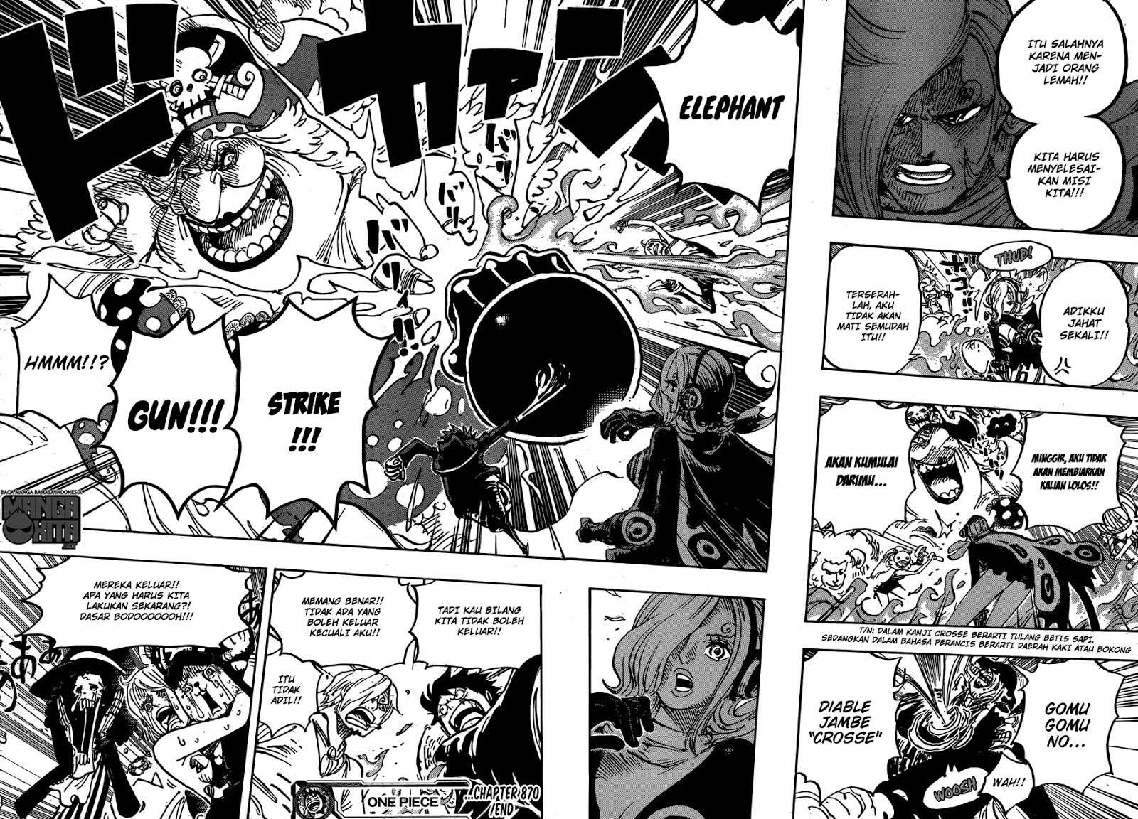 One Piece Chapter 870 - halaman 17