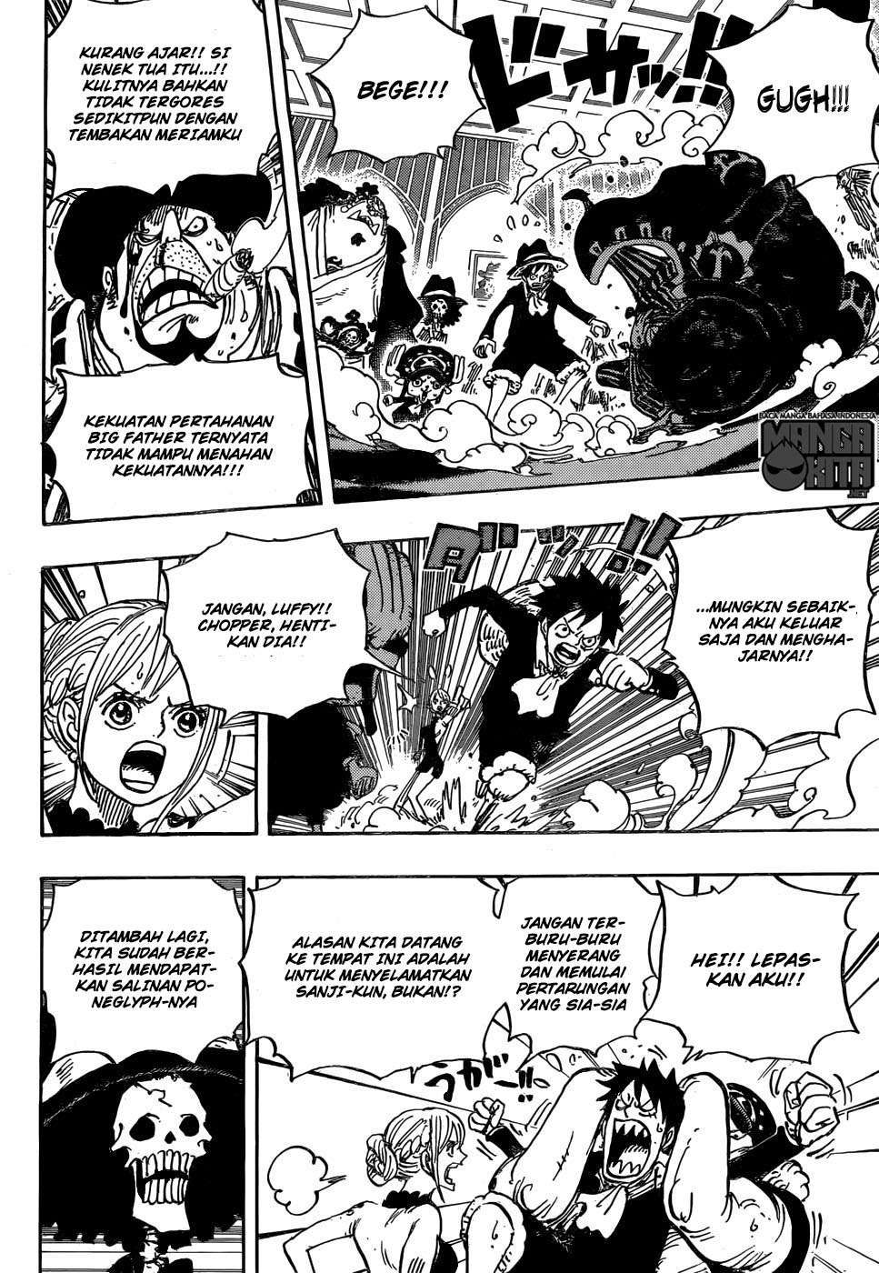 One Piece Chapter 870 - halaman 5