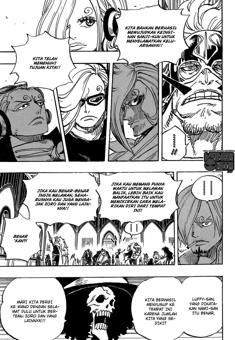 One Piece Chapter 870 - halaman 6