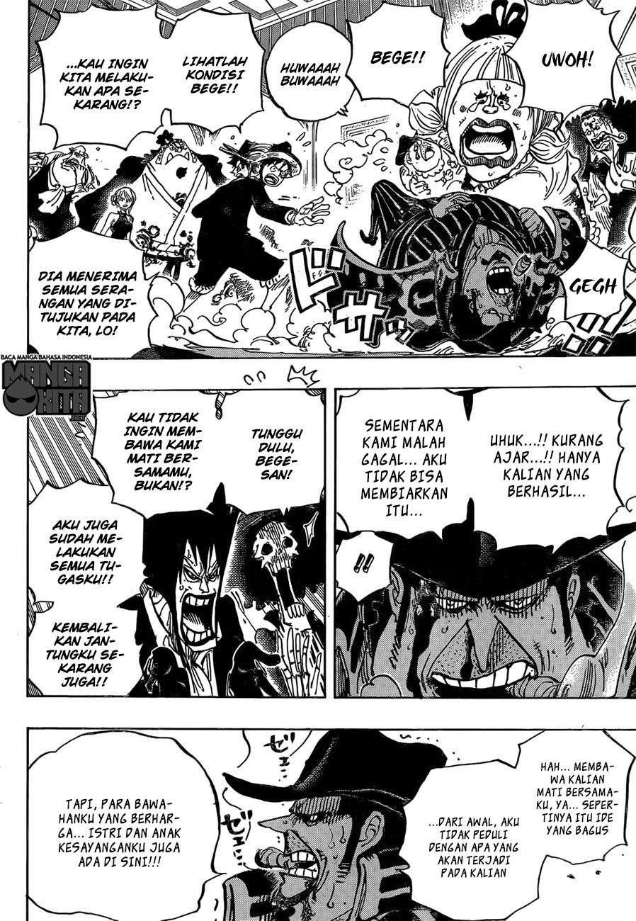 One Piece Chapter 870 - halaman 7