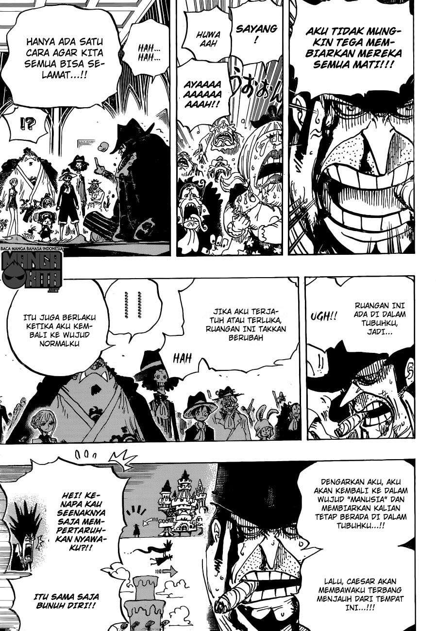 One Piece Chapter 870 - halaman 8