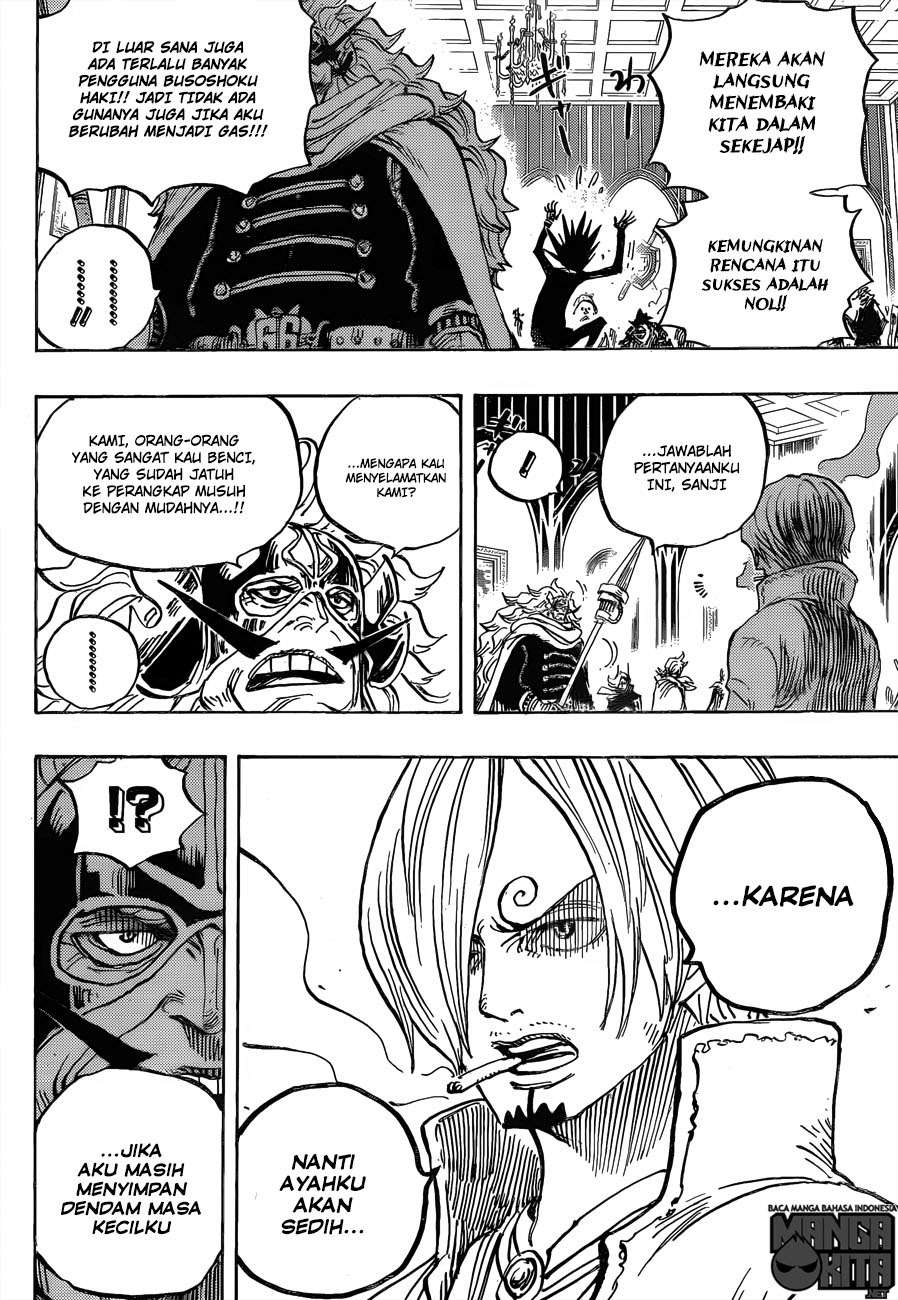 One Piece Chapter 870 - halaman 9