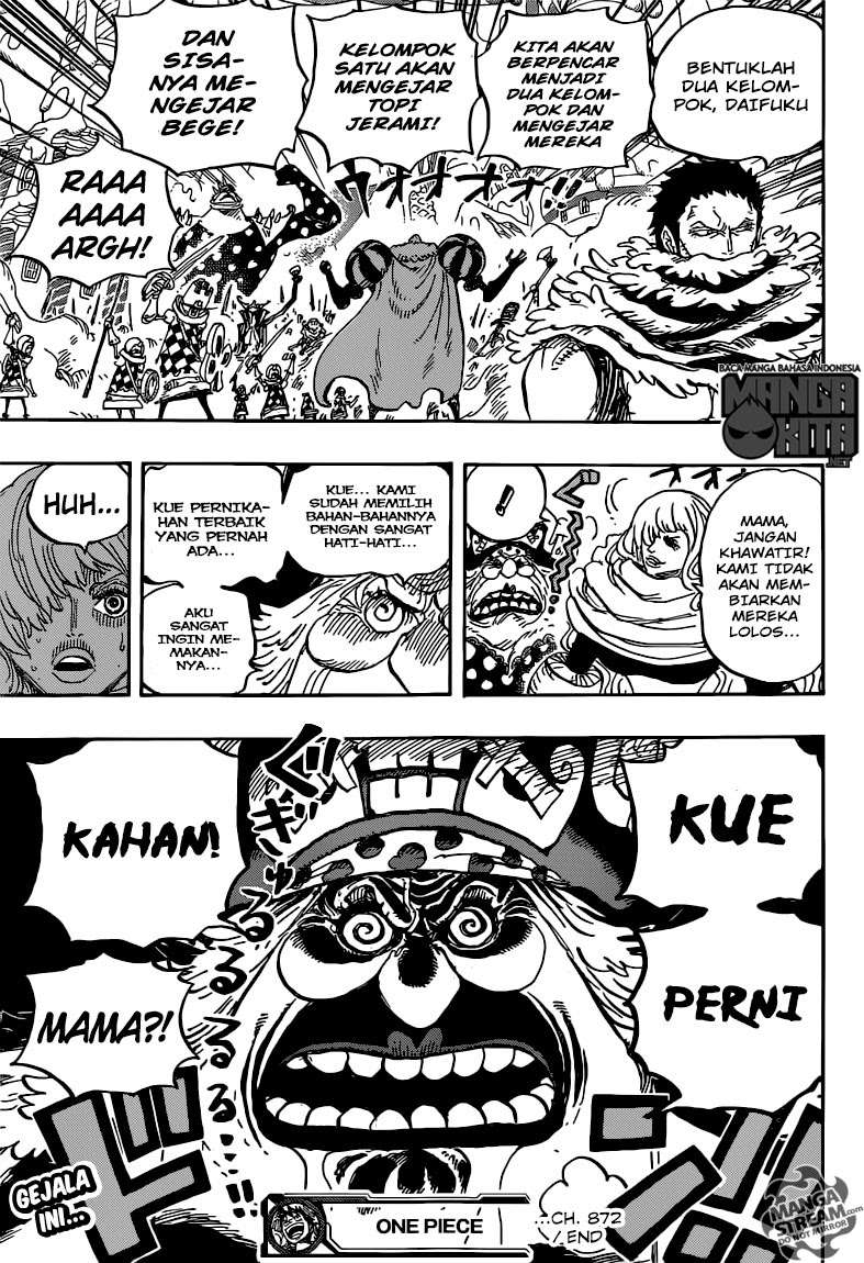 One Piece Chapter 872 - halaman 20