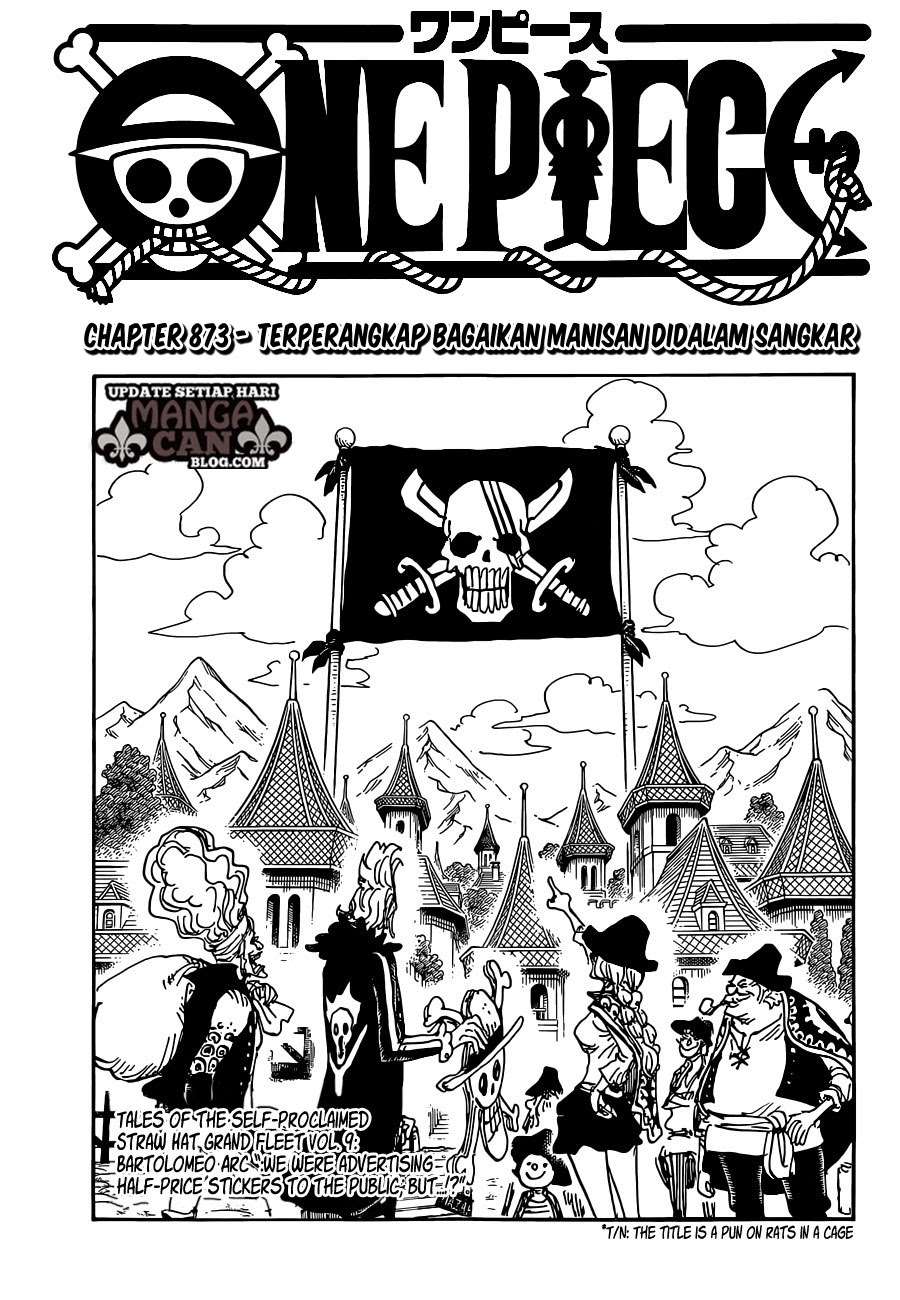 One Piece Chapter 873 - halaman 1