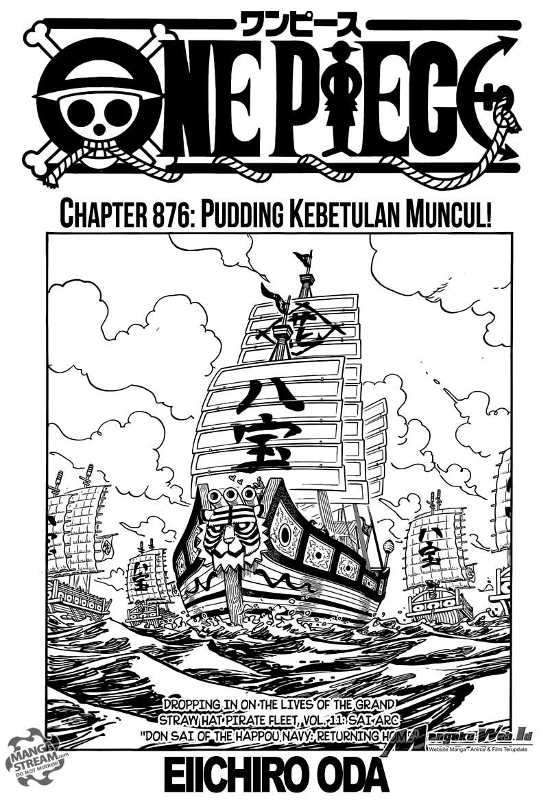 One Piece Chapter 876 - halaman 2