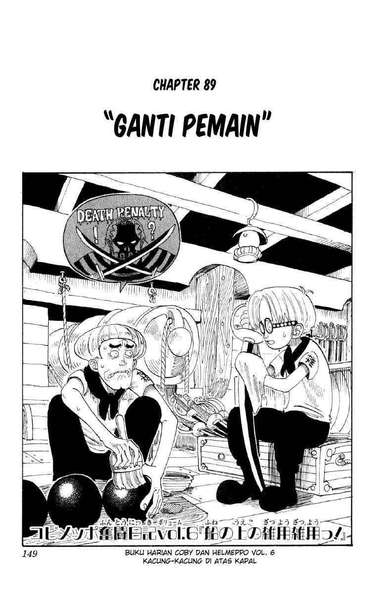One Piece Chapter 89 - halaman 1