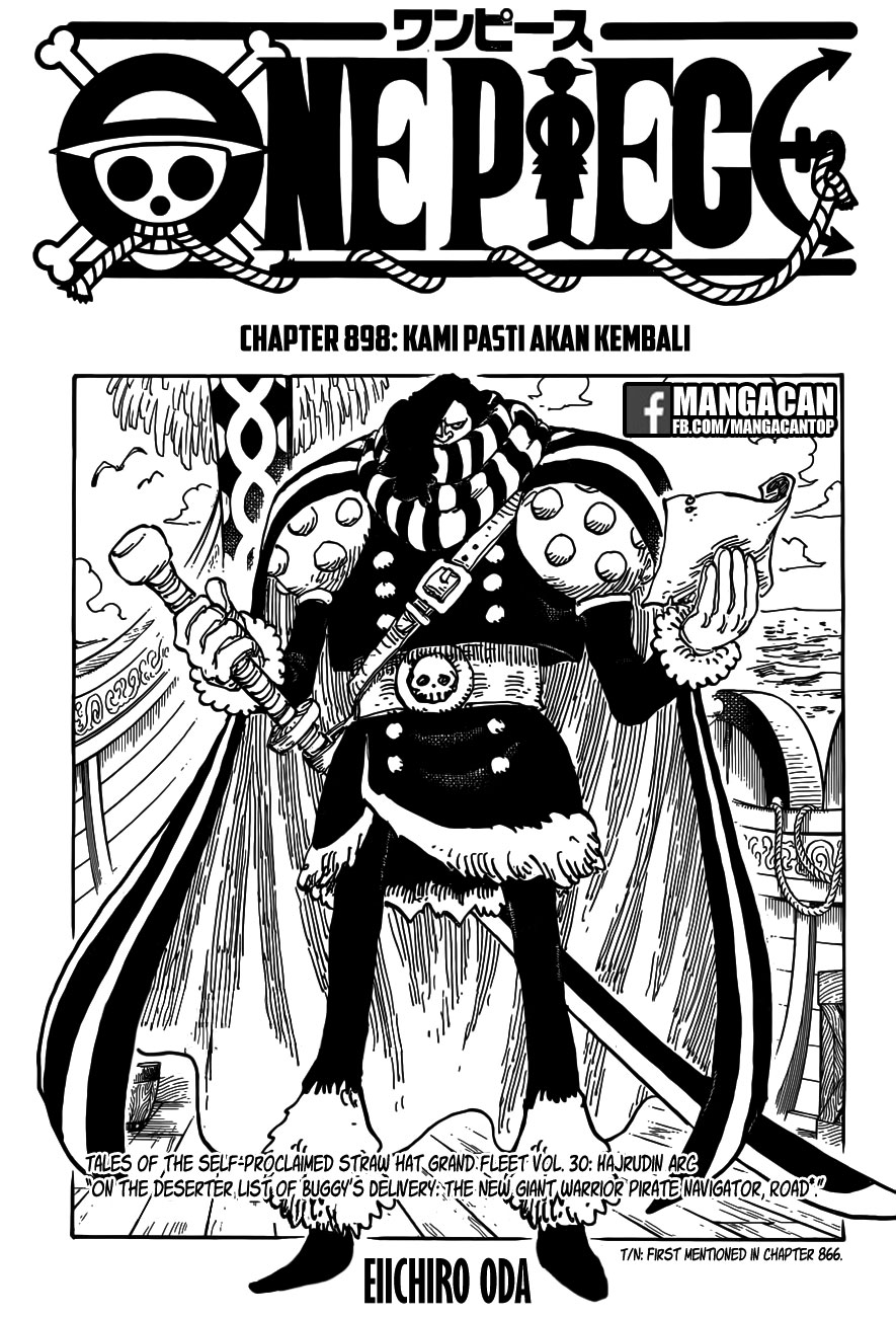 One Piece Chapter 898 - halaman 1