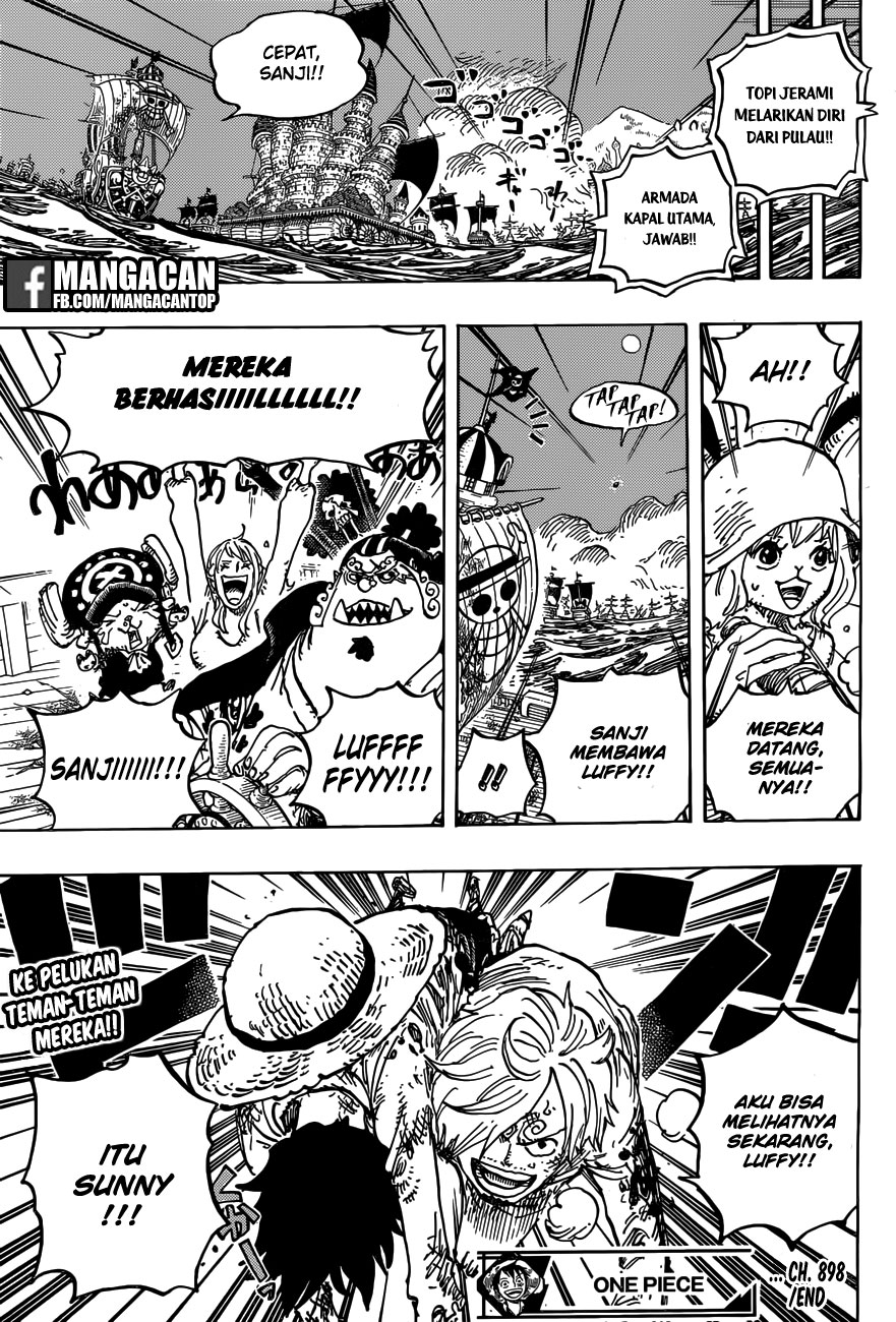 One Piece Chapter 898 - halaman 14