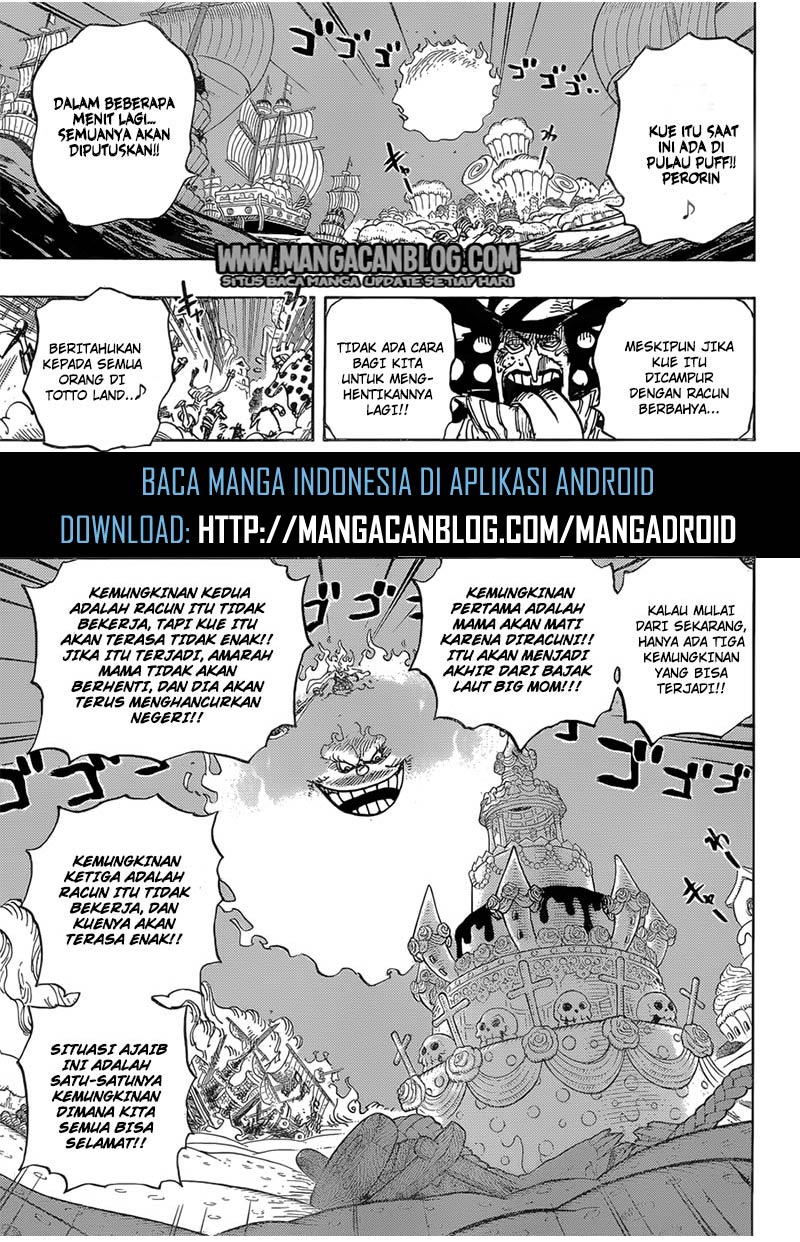 One Piece Chapter 899 - halaman 3