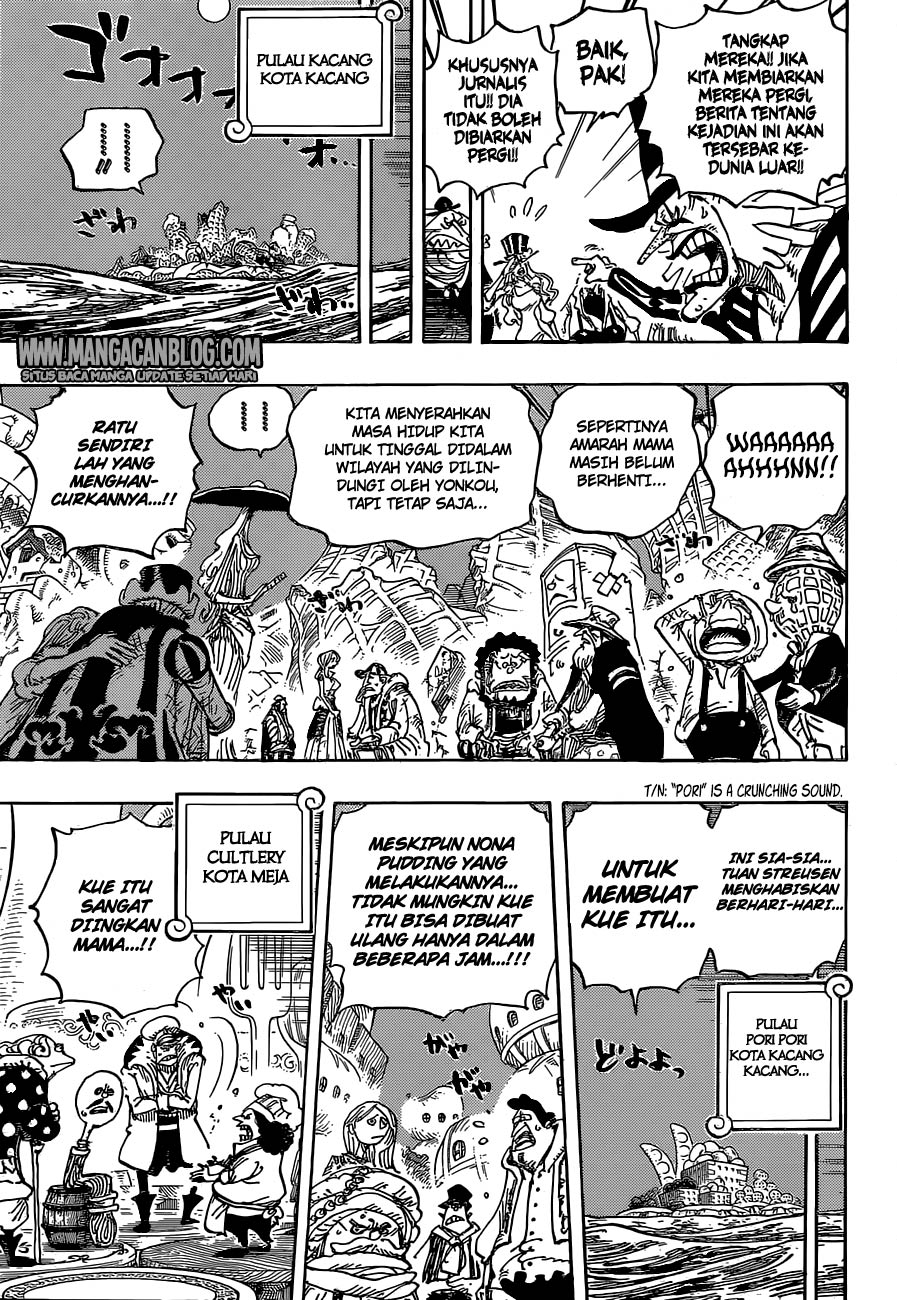 One Piece Chapter 899 - halaman 5