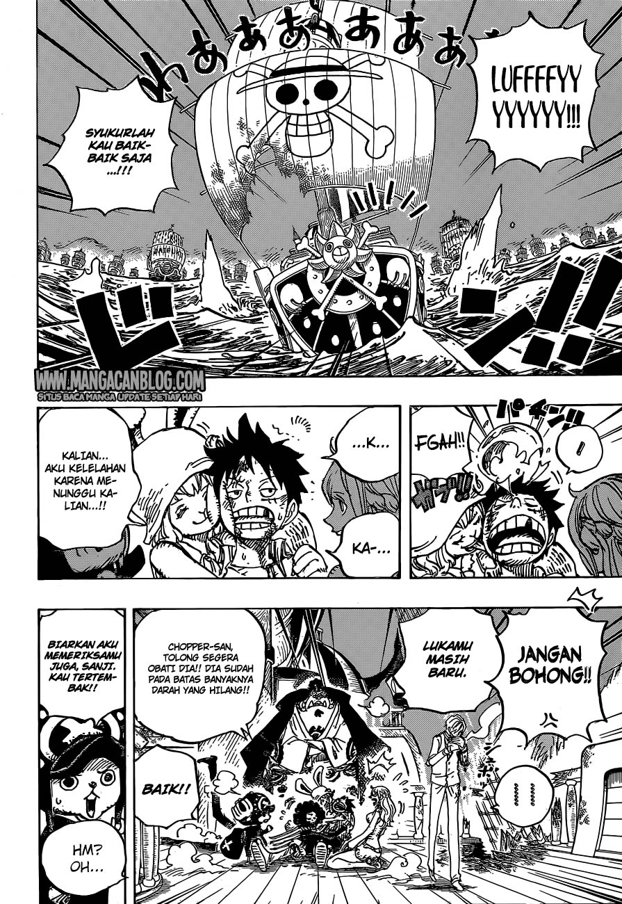 One Piece Chapter 899 - halaman 8
