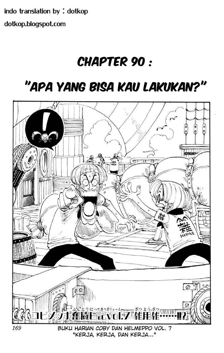 One Piece Chapter 90 - halaman 2