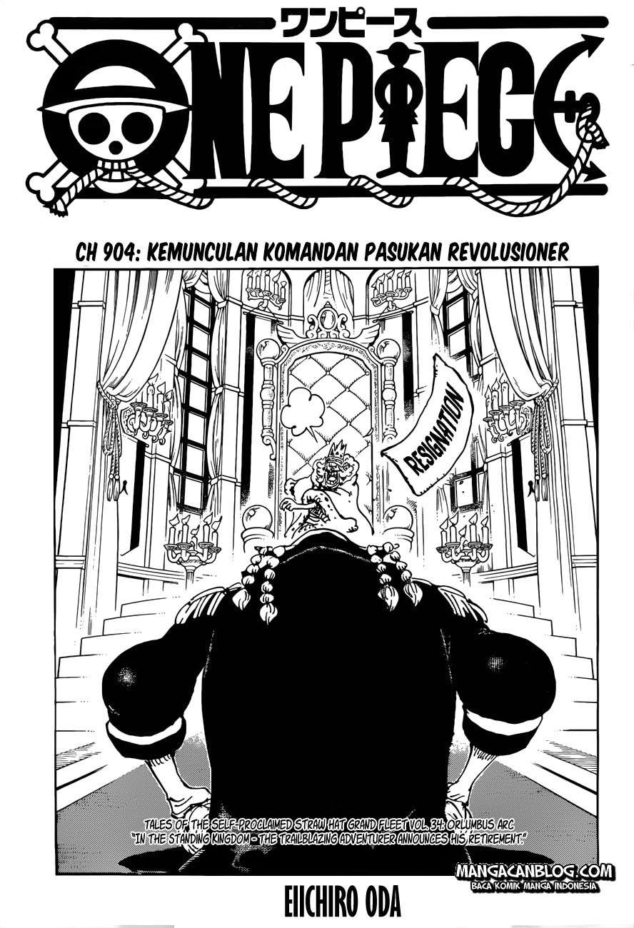 One Piece Chapter 904 - halaman 1