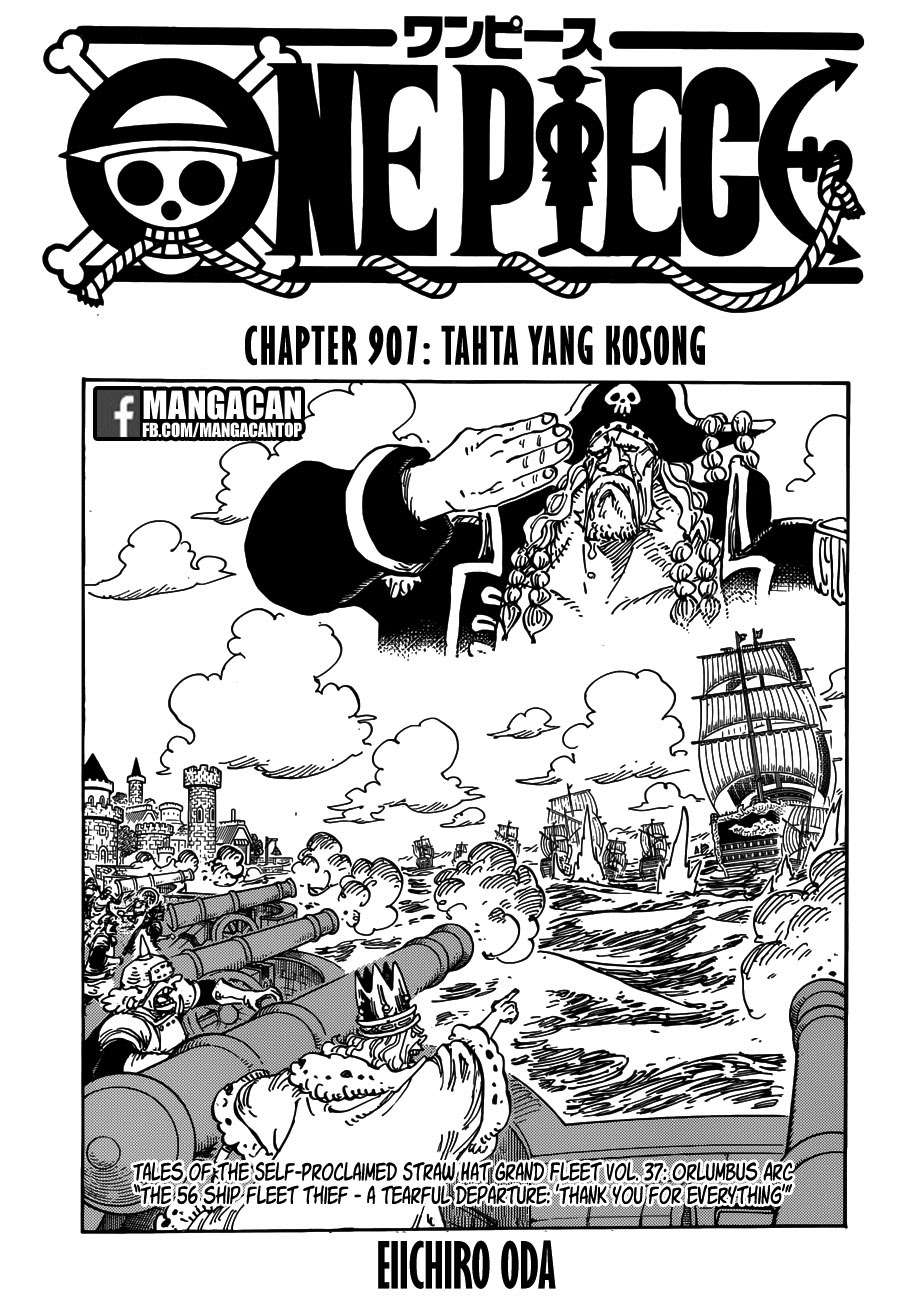 One Piece Chapter 907 - halaman 1