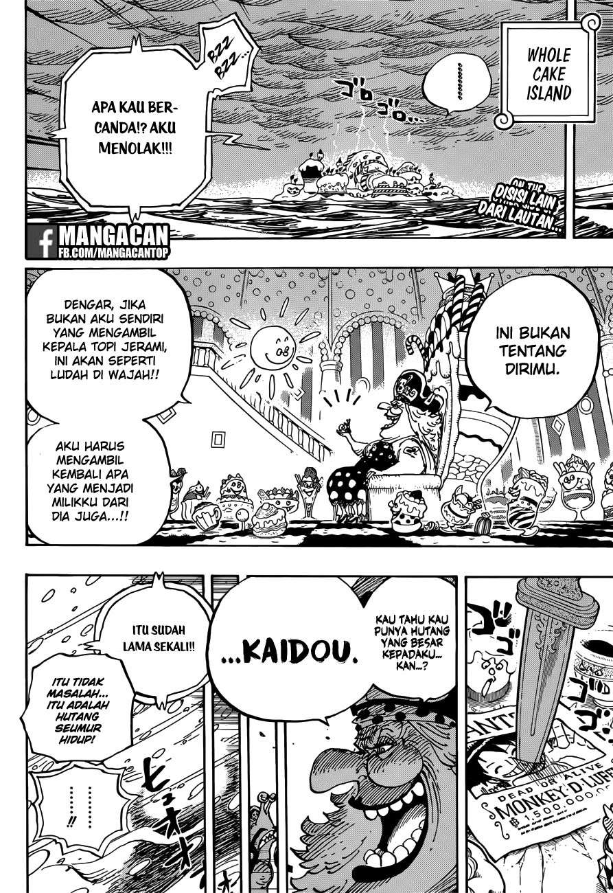 One Piece Chapter 907 - halaman 3