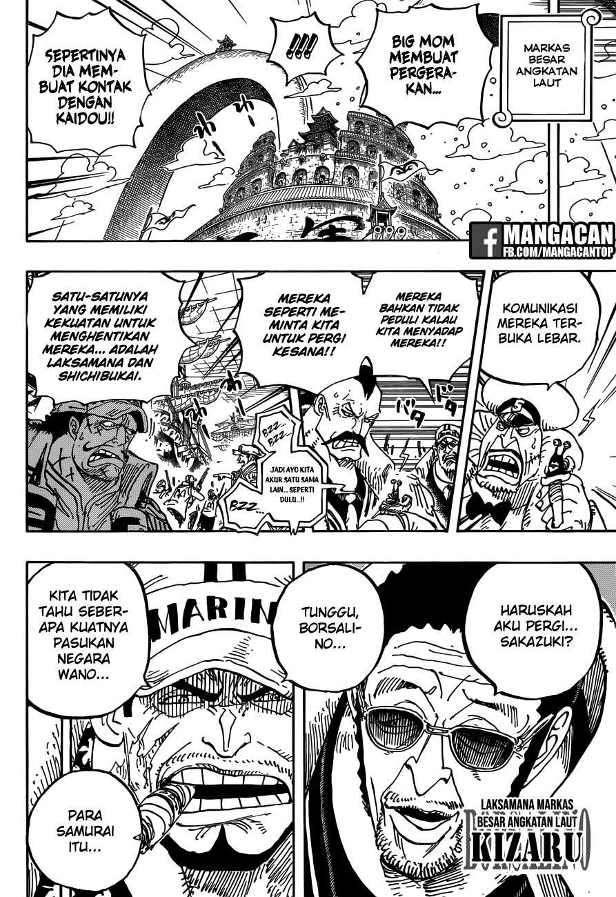 One Piece Chapter 907 - halaman 5