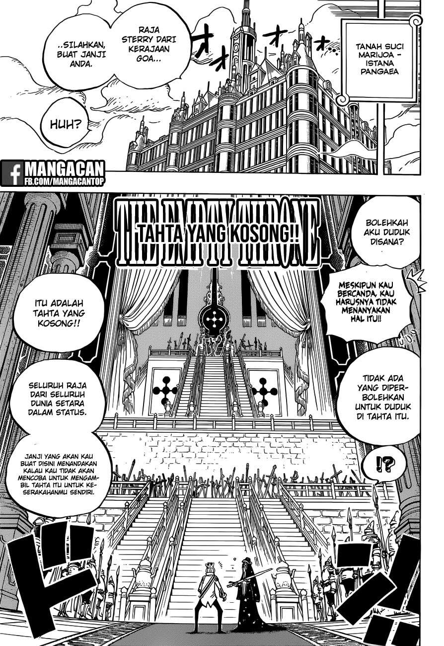 One Piece Chapter 907 - halaman 8