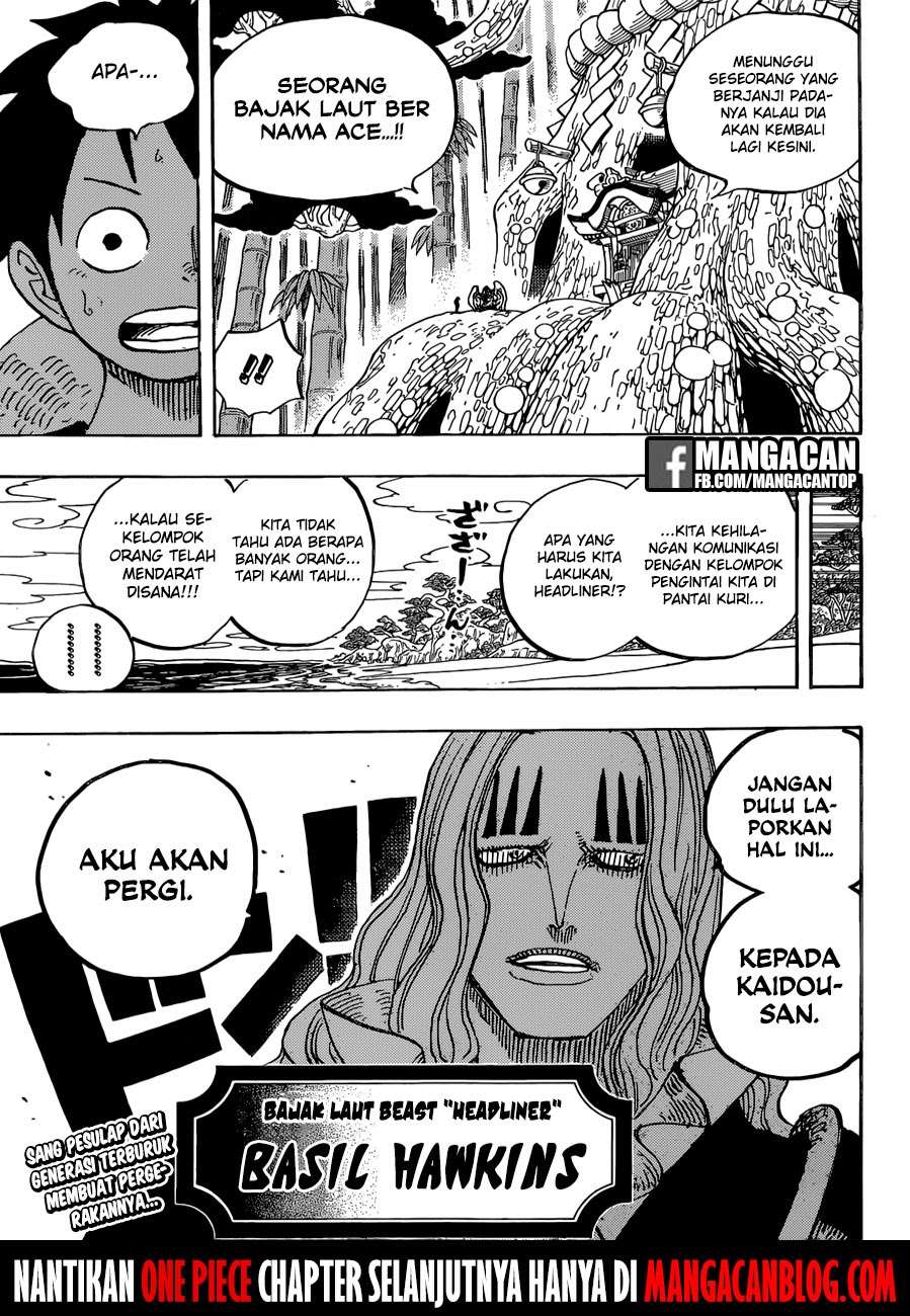 One Piece Chapter 911 - halaman 18
