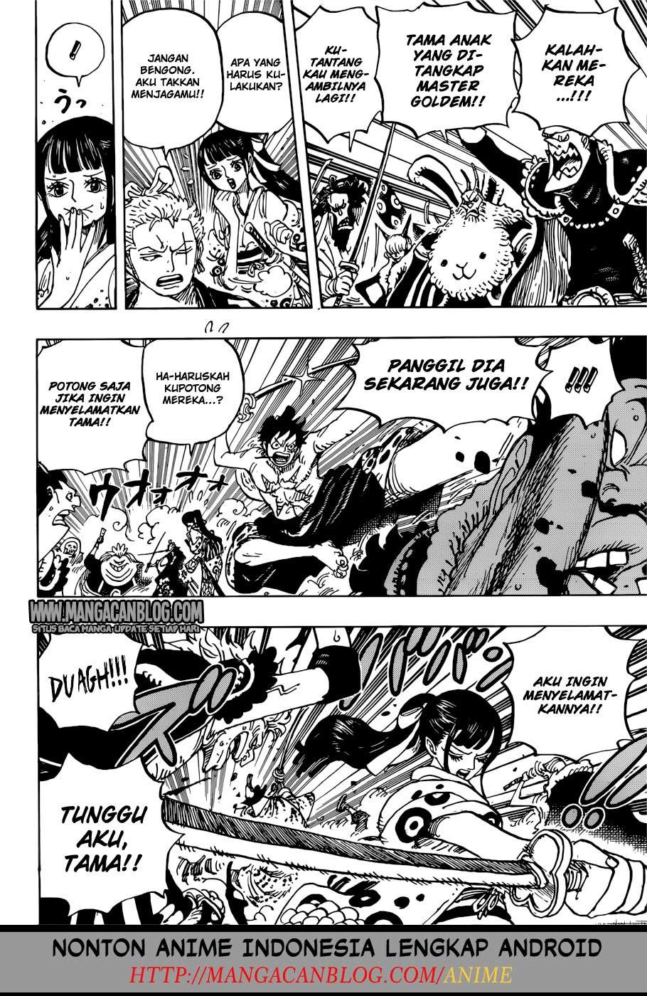 One Piece Chapter 916 - halaman 18