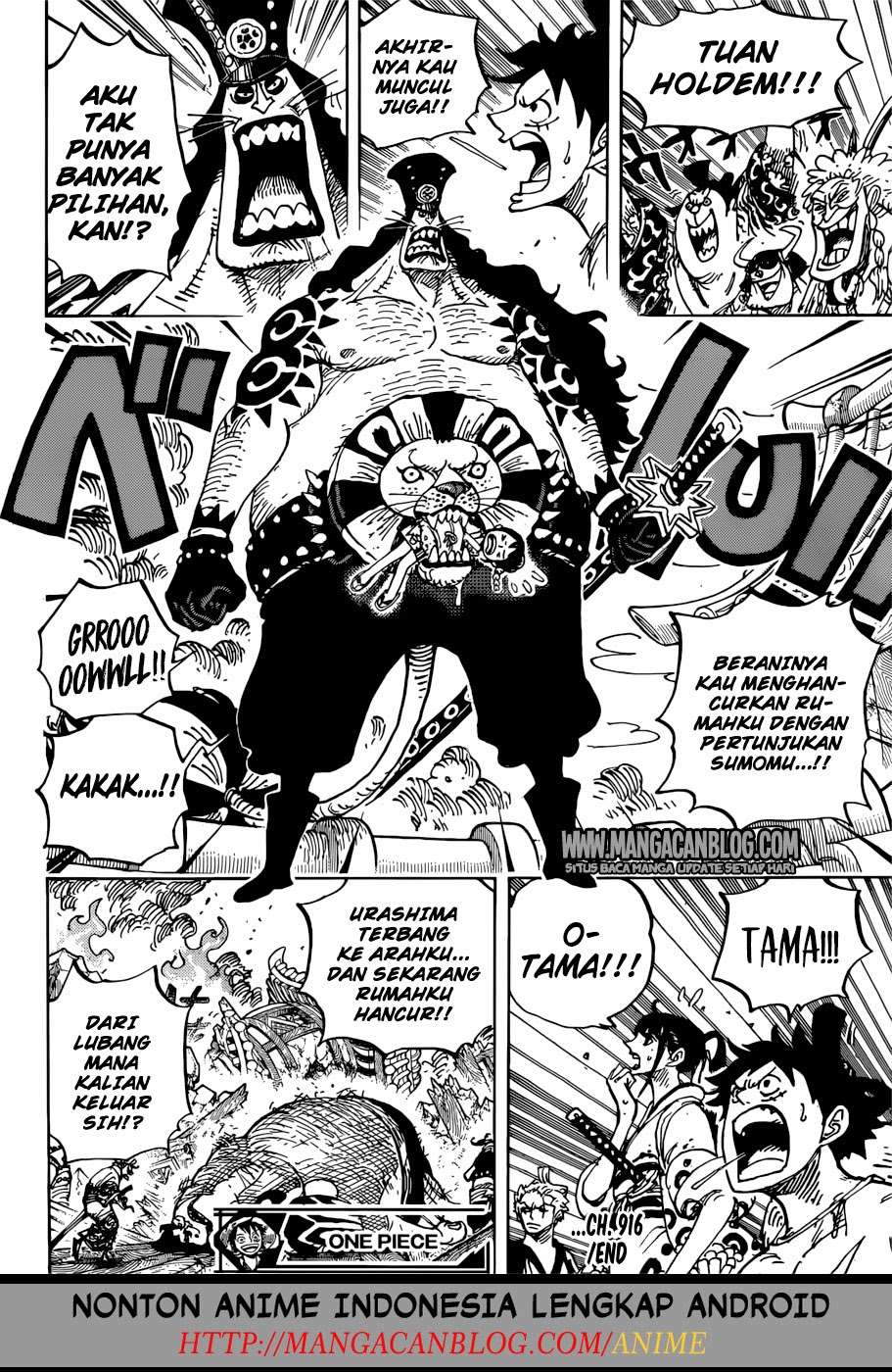 One Piece Chapter 916 - halaman 20