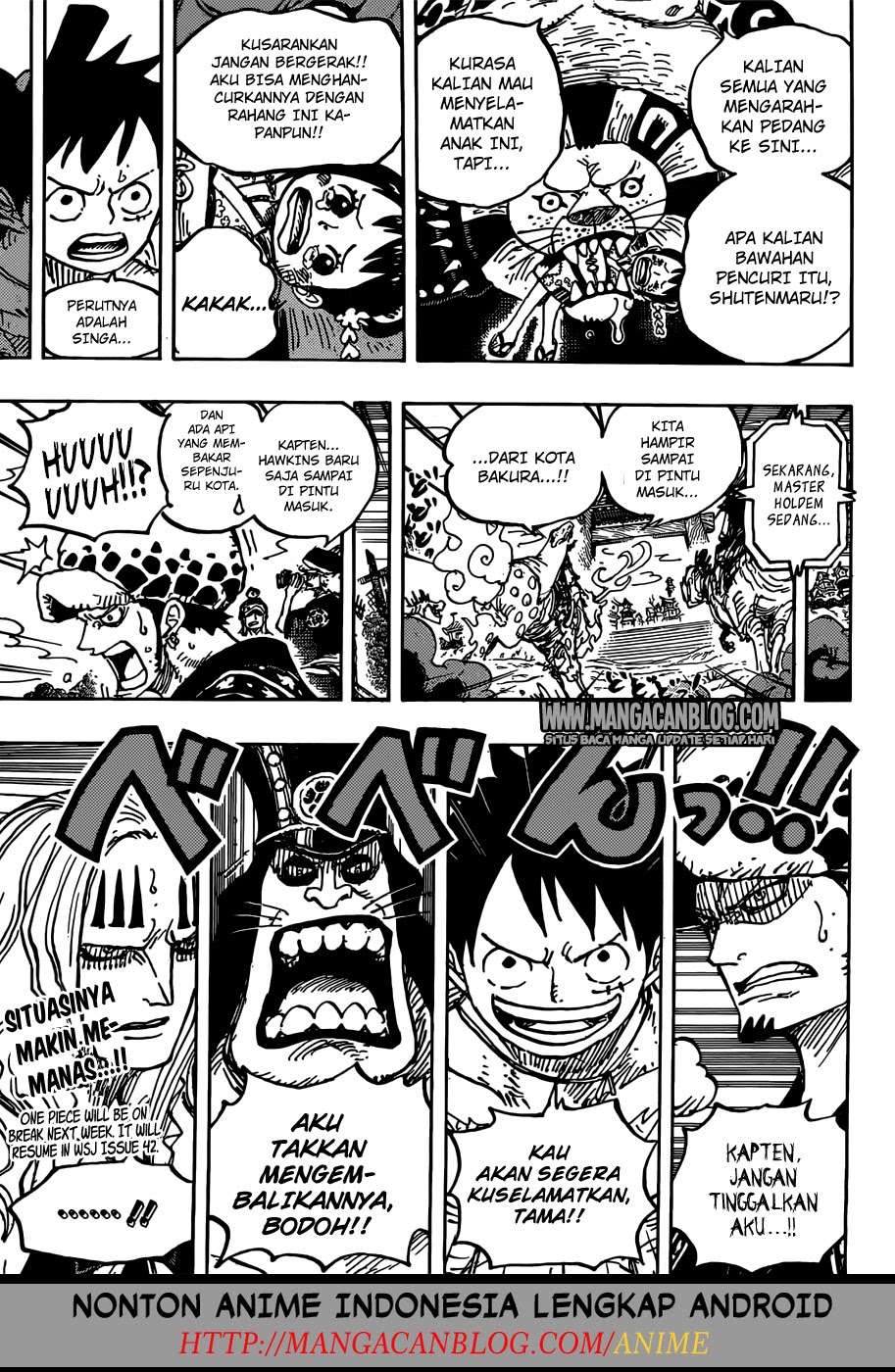 One Piece Chapter 916 - halaman 21