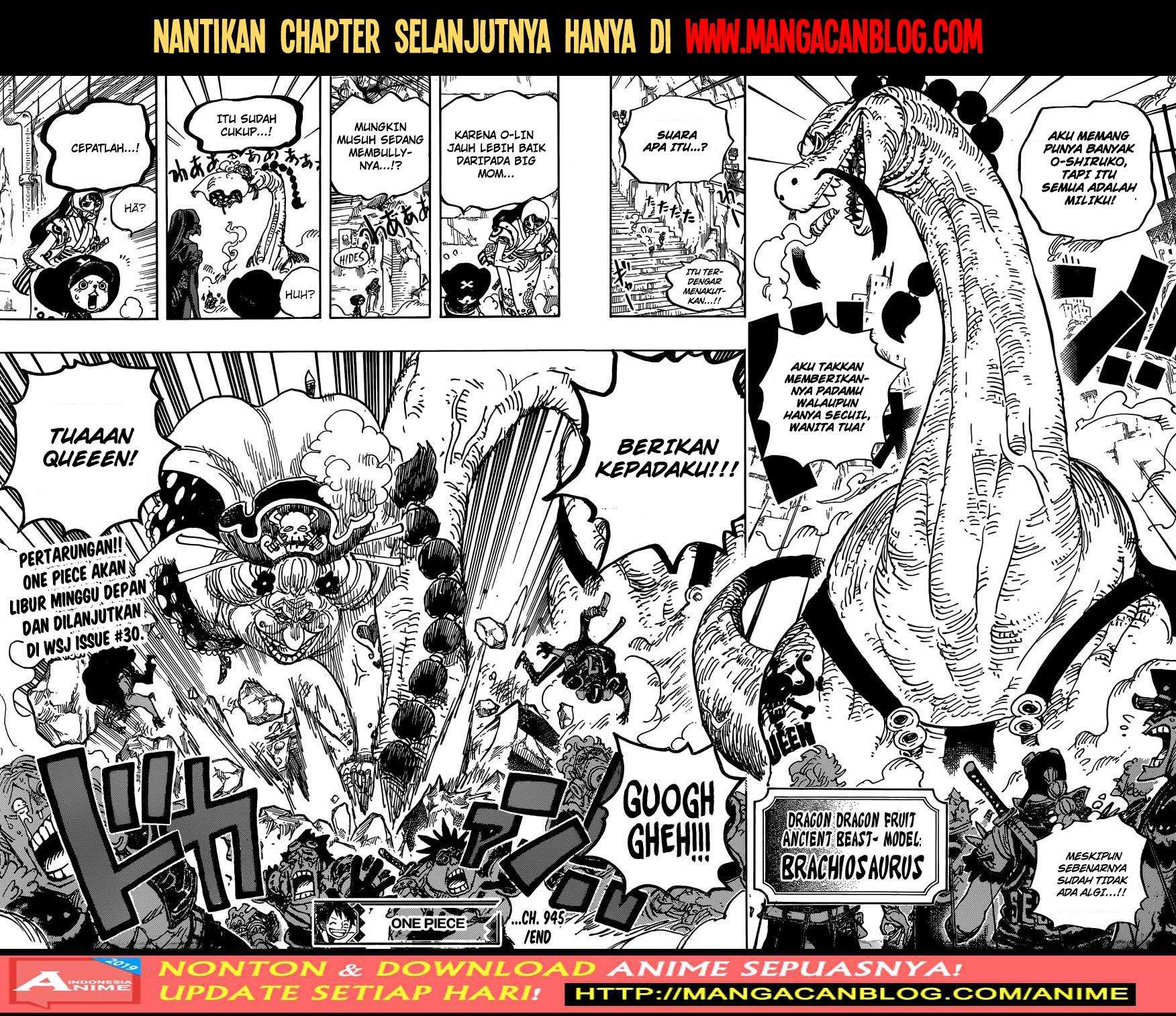 One Piece Chapter 945 - halaman 18